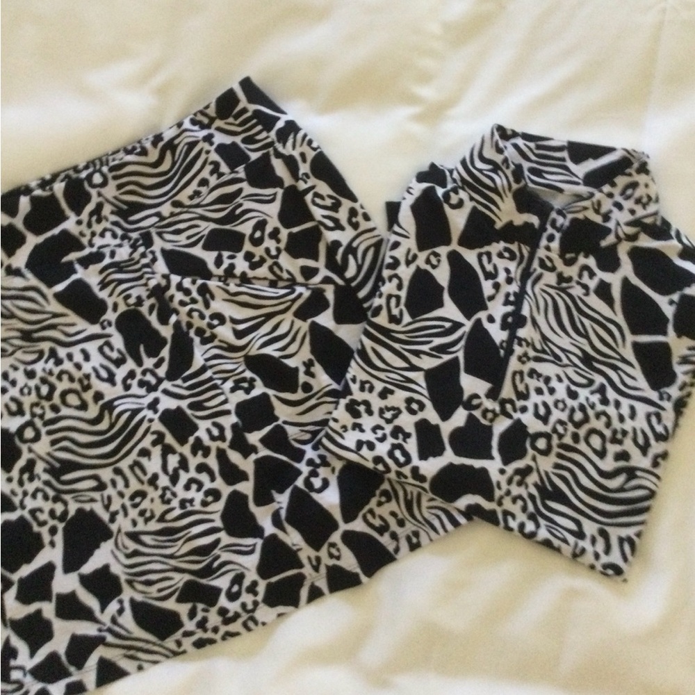 IBKul Golf Set Blk/Wht Size S/M
